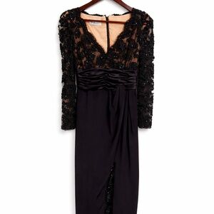 Vintage Fred Hayman Beverly Hills couture evening gown Size 2-4